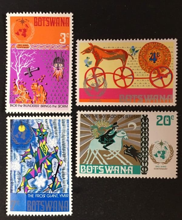 Botswana Scott # 96-99 Mint   Never Hinged