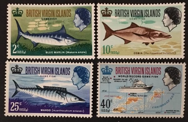 British Virgin Islands Scott                 # 186-89 Mint Never Hinged