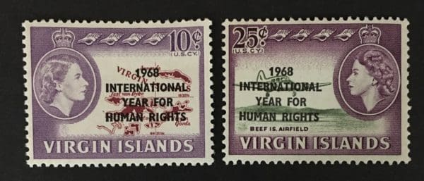 British Virgin Islands Scott                 # 190-91 Mint Hinged