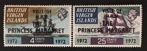 British Virgin Islands Scott                 # 235-36 Mint Never Hinged