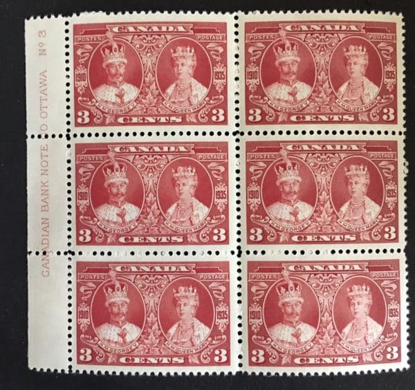 Canada Scott # 213 MNH Plate Block