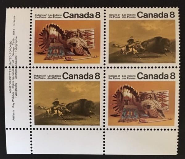 Canada Scott # 562-63 MNH Plate Block