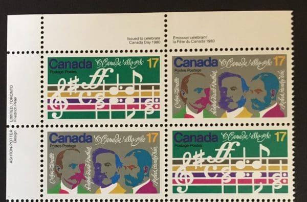 Canada Scott # 857-58 MNH Plate Block