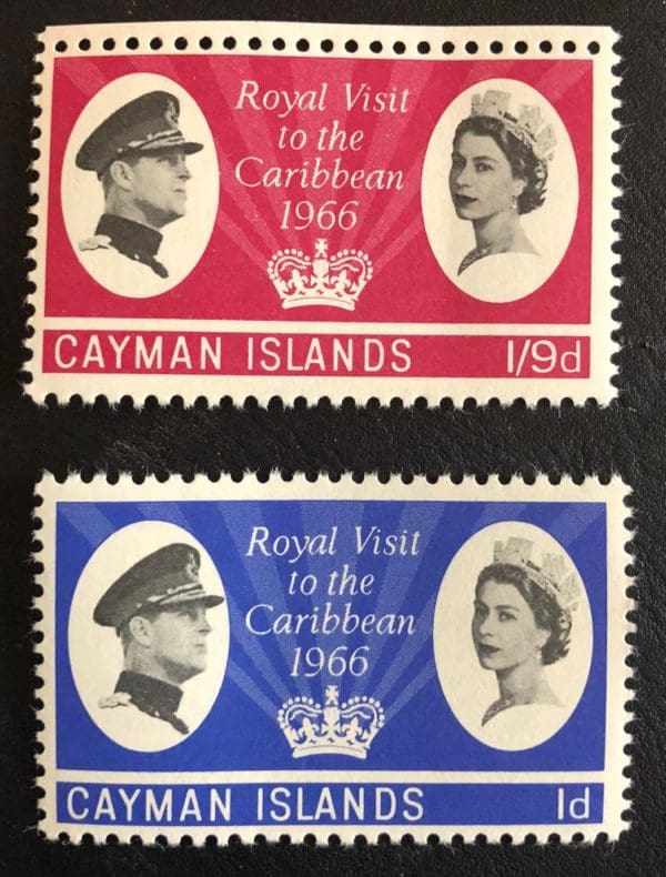 Cayman Islands Scott # 180-181 Mint Never Hinged