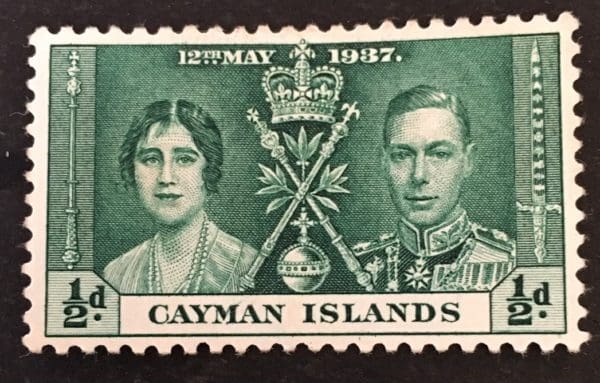 Cayman Islands  Scott # 97 Mint Hinged