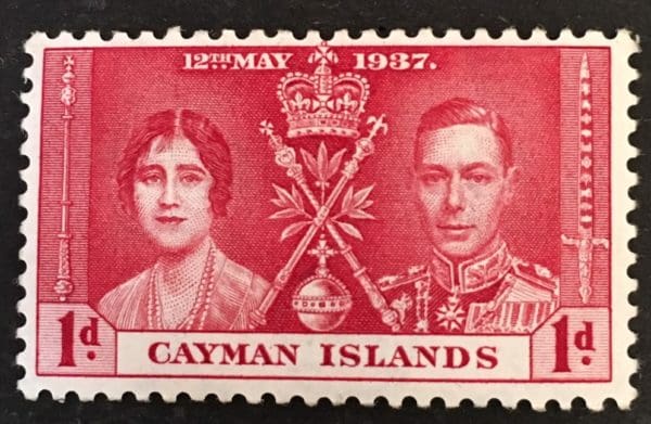 Cayman Islands  Scott # 98 Mint Hinged