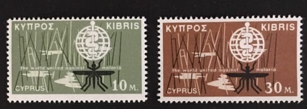 Cyprus # 204-05 MNH