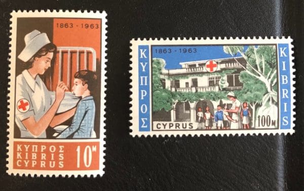 Cyprus Scott # 227-28 Mint Never Hinged