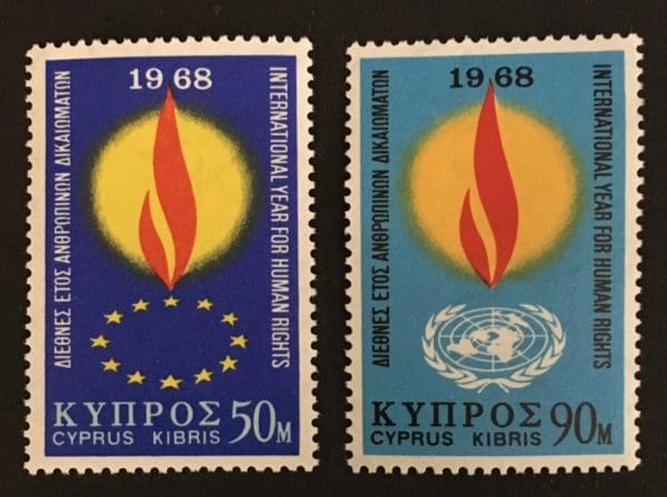 Cyprus # 311-12 MNH