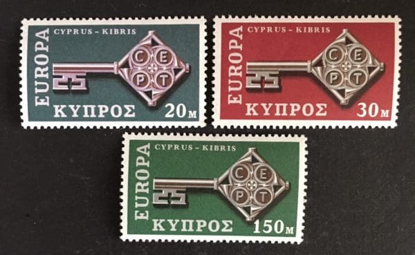 Cyprus Scott # 314-16 Mint Hinged