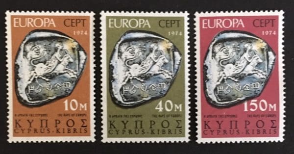 Cyprus # 416-18 MNH