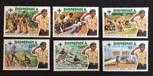 Dominica # 534-39 MNH