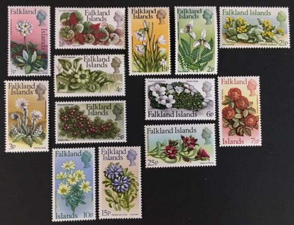 Falkland Scott # 210-22 Mint Never Hinged