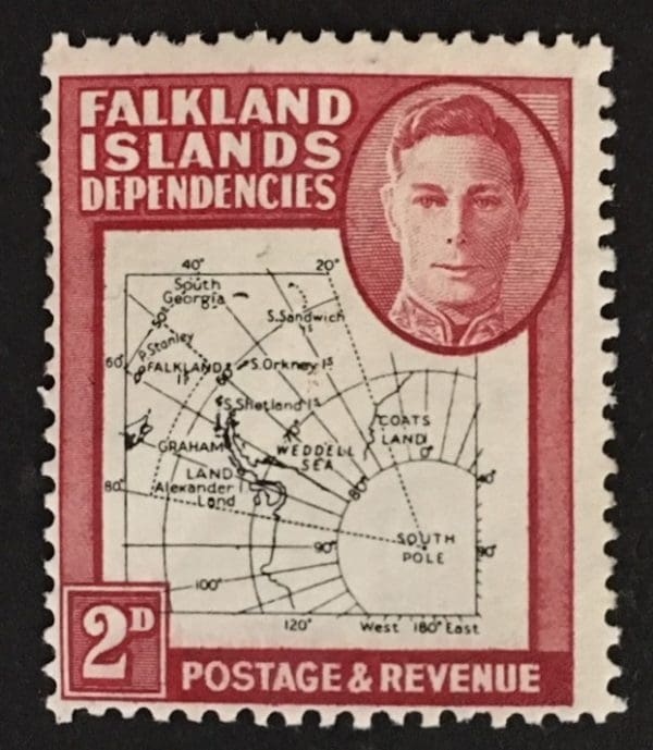 Falkland Islands Dependencies Scott # 1L2      Mint Hinged