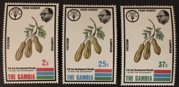 Gambia Scott # 284-86 Mint  Never Hinged