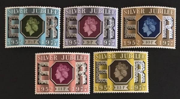 Great Britain Scott # 810-14 Mint Never Hinged