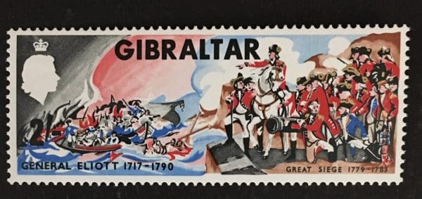 Gibraltar Scott # 208 Mint  Never Hinged