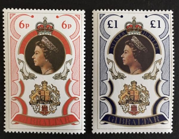 Gibraltar 338-39 MNH