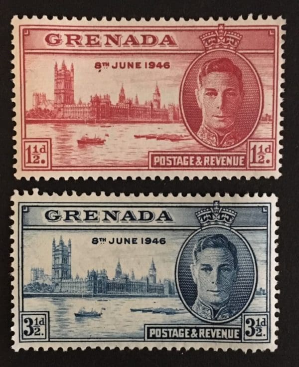 Grenada Scott # 143-44 MNH