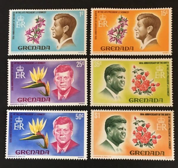 Grenada Scott # 262-66 Mint Never Hinged