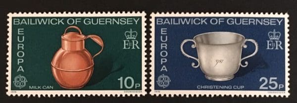 Guernsey Scott # 135-36 Mint Never Hinged