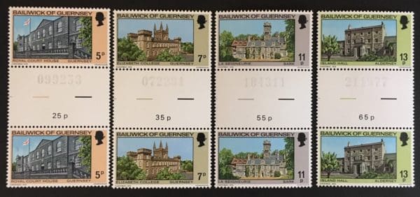 Guernsey Scott # 141-44 Mint Never Hinged