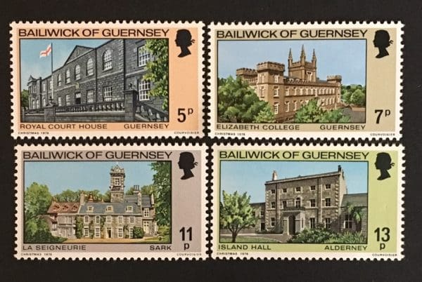 Guernsey Scott # 141-44 Mint Never Hinged