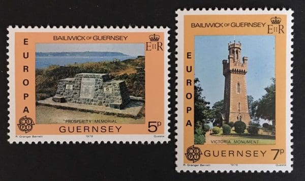 Guernsey Scott # 161-62 Mint Never Hinged