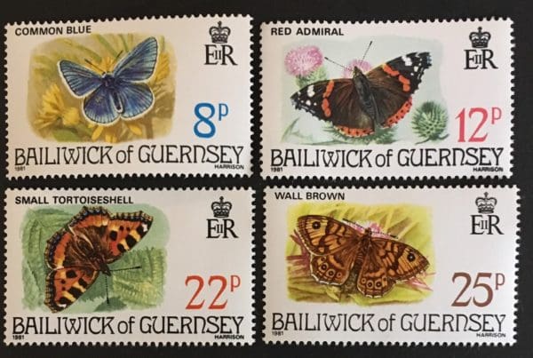 Guernsey Scott # 218-21 Mint Never Hinged