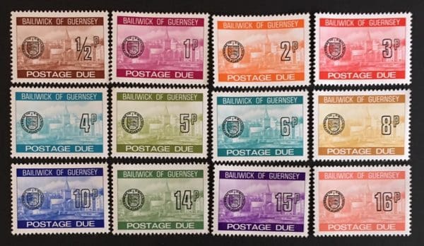 Guernsey Scott # J18-29 Mint Never Hinged