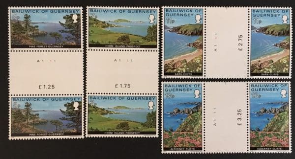 Guernsey Scott # 137-40 Mint Never Hinged