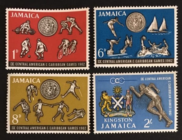 Jamaica Scott # 197-200 Mint  Never Hinged