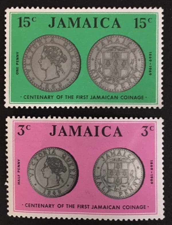 Jamaica Scott # 295-96 MNH