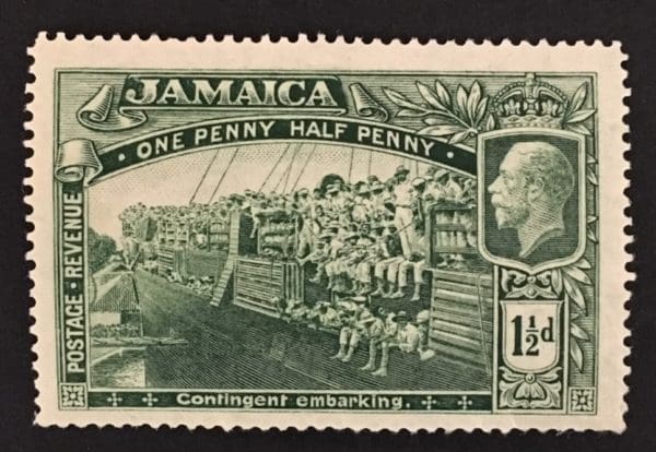 Jamaica Scott # 90 Mint  Hinged