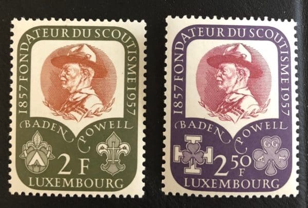 Luxembourg Scott # 324-25 MNH