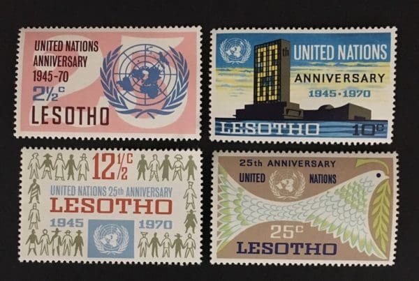 Lesotho Scott # 82-85 Mint Never Hinged