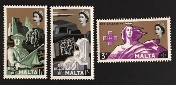 Malta Scott # 272-74 Mint Never Hinged