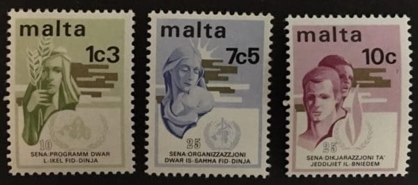 Malta Scott # 472-74 MNH