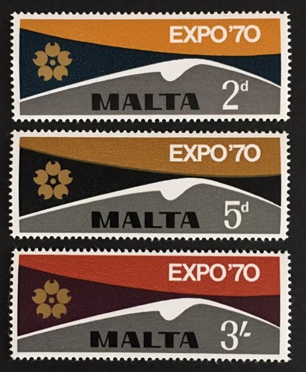 Malta Scott # 417-19 Mint Never Hinged