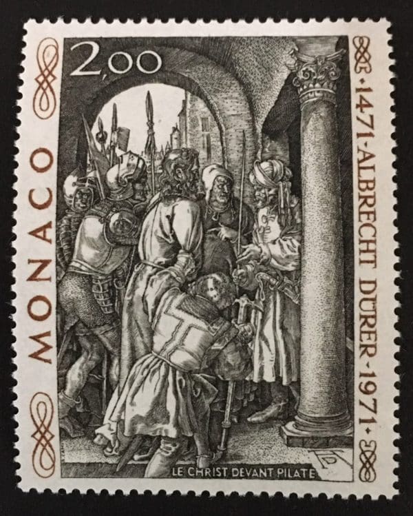 Monaco Scott # 817 MNH