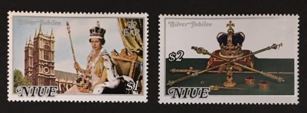 Niue Scott # 194-95 MNH