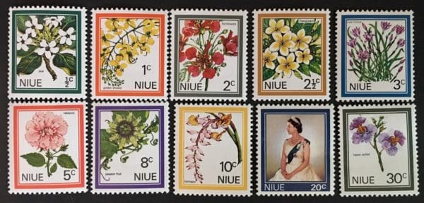 Niue Scott # 122-31 Mint Hinged