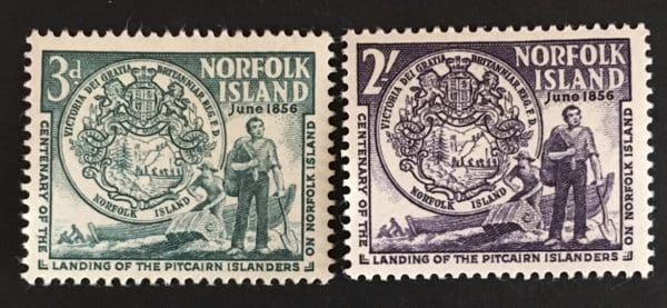 Norfolk Island Scott # 19-20 Mint Never Hinged