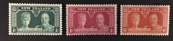 New Zealand Scott # 199-201 MNH