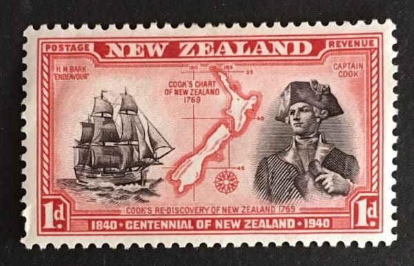 New Zealand Scott # 230 Mint Hinged