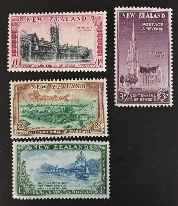 New Zealand Scott # 269-72 Mint Never Hinged