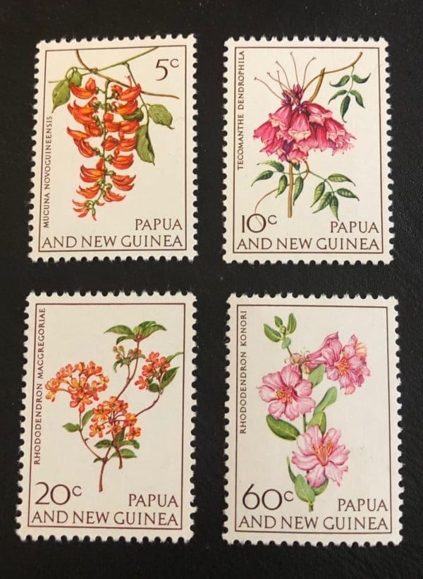 Papua Scott # 228-31 MNH