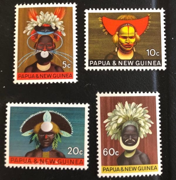 Papua Scott # 253-56 MNH