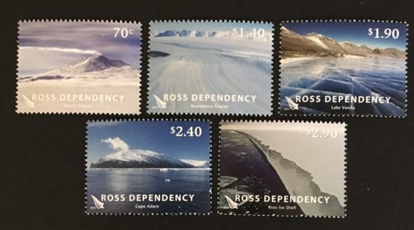 Ross Dependencies Scott # L124-L128 Mint Never Hinged