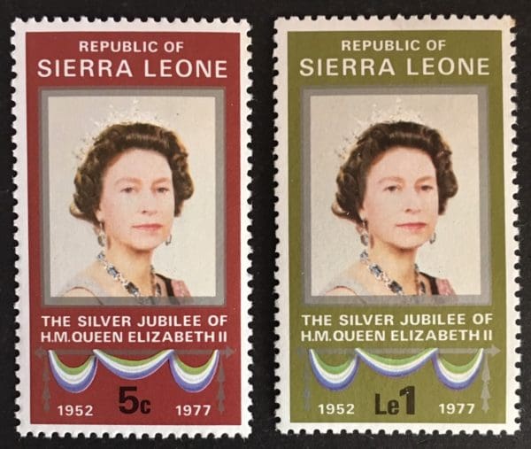 Sierra Leone Scott # 440-46 Mint Hinged